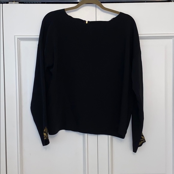 RACHEL Rachel Roy Black Long Sleeve Blouse - Picture 1 of 5